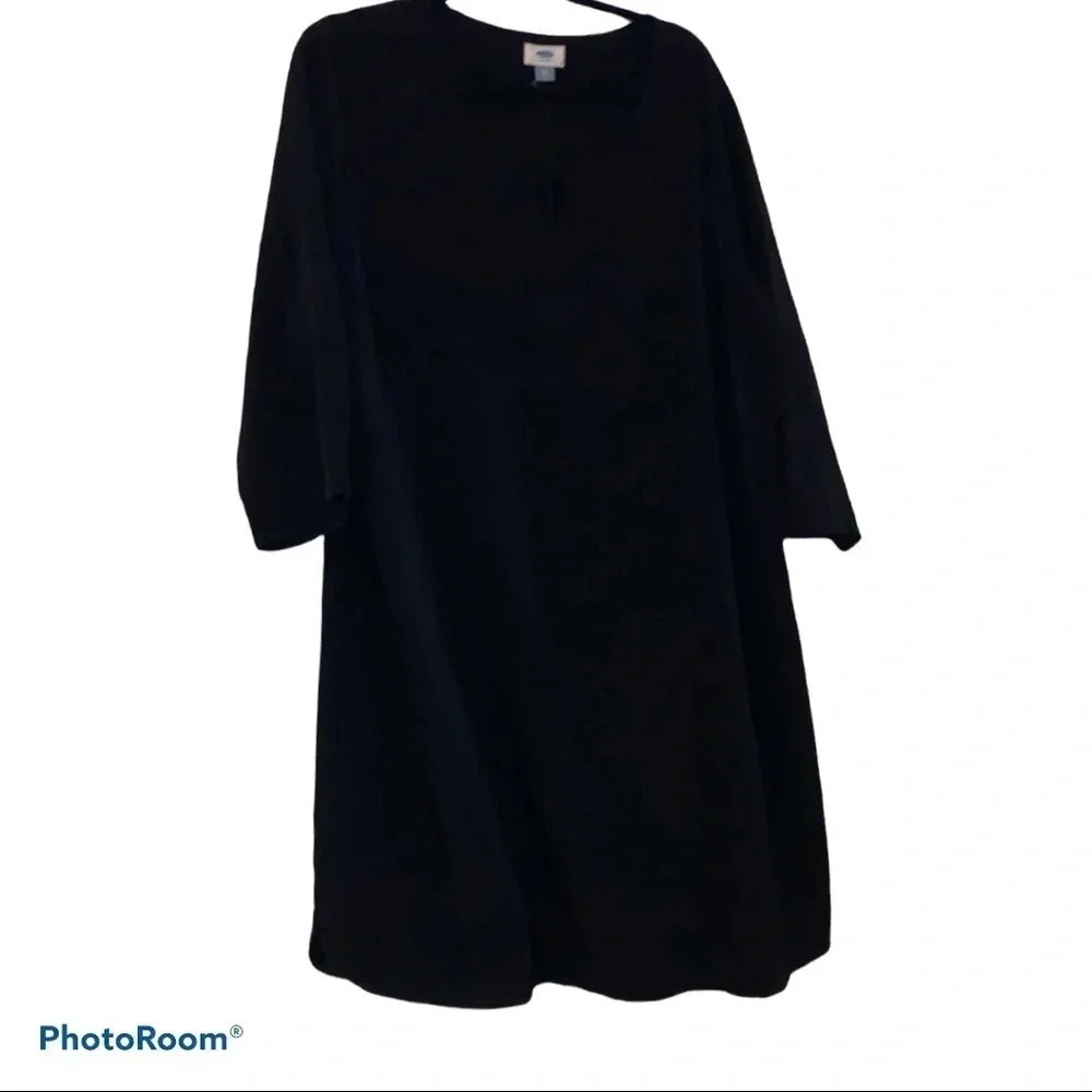 Old Navy  black Midi dress Sz XXL
